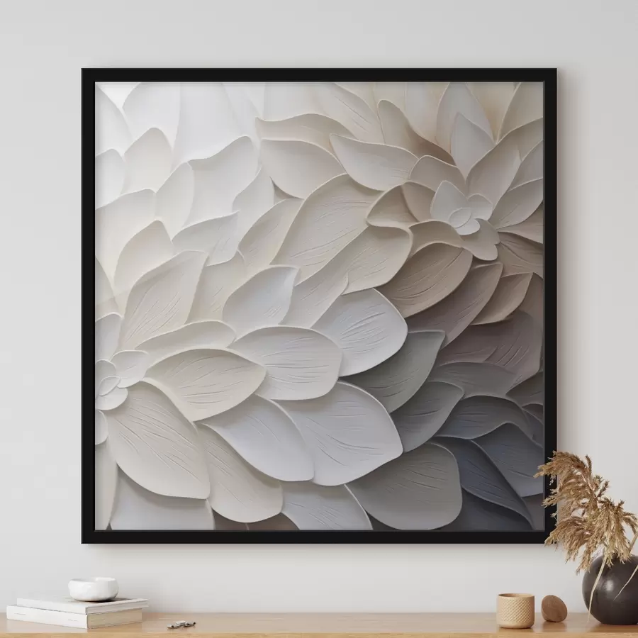 fototapet Petale abstracte, imitație de pictură f48677