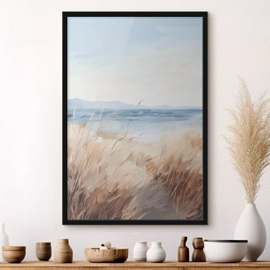 fototapet Reproducere a unui peisaj de coastă f48678