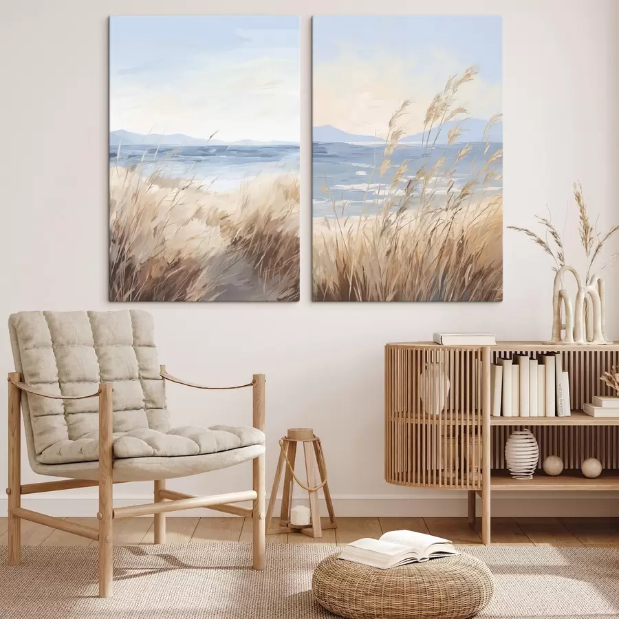 Tablouri Pictură care imită peisajul de coastă m30297