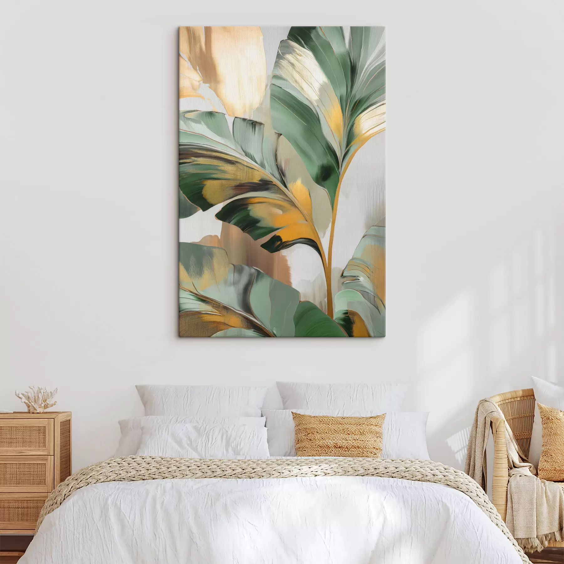 Tablouri Abstract frunze tropicale s48665