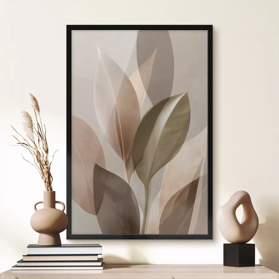 fototapet Frunze abstracte f48610