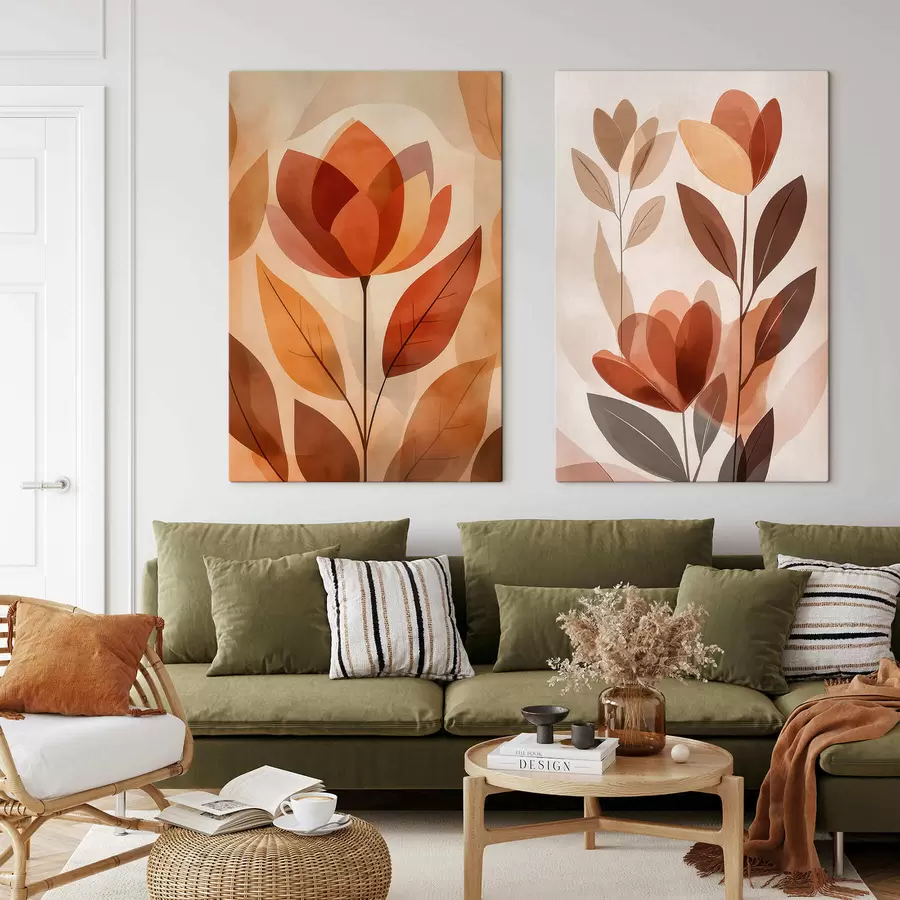 fototapet Flori boho m30308