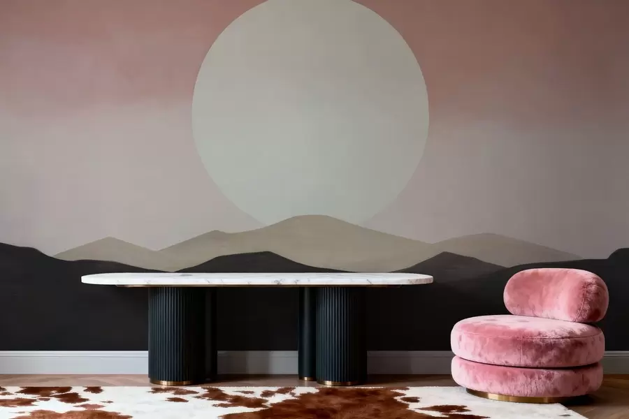 fototapet Un apus liniștit w05285