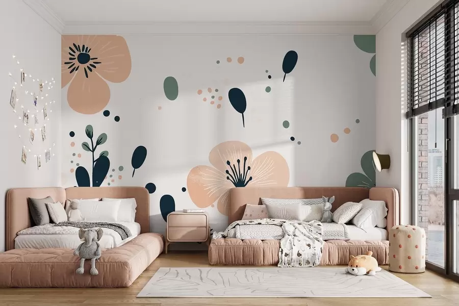 fototapet Flori scandinave w09783