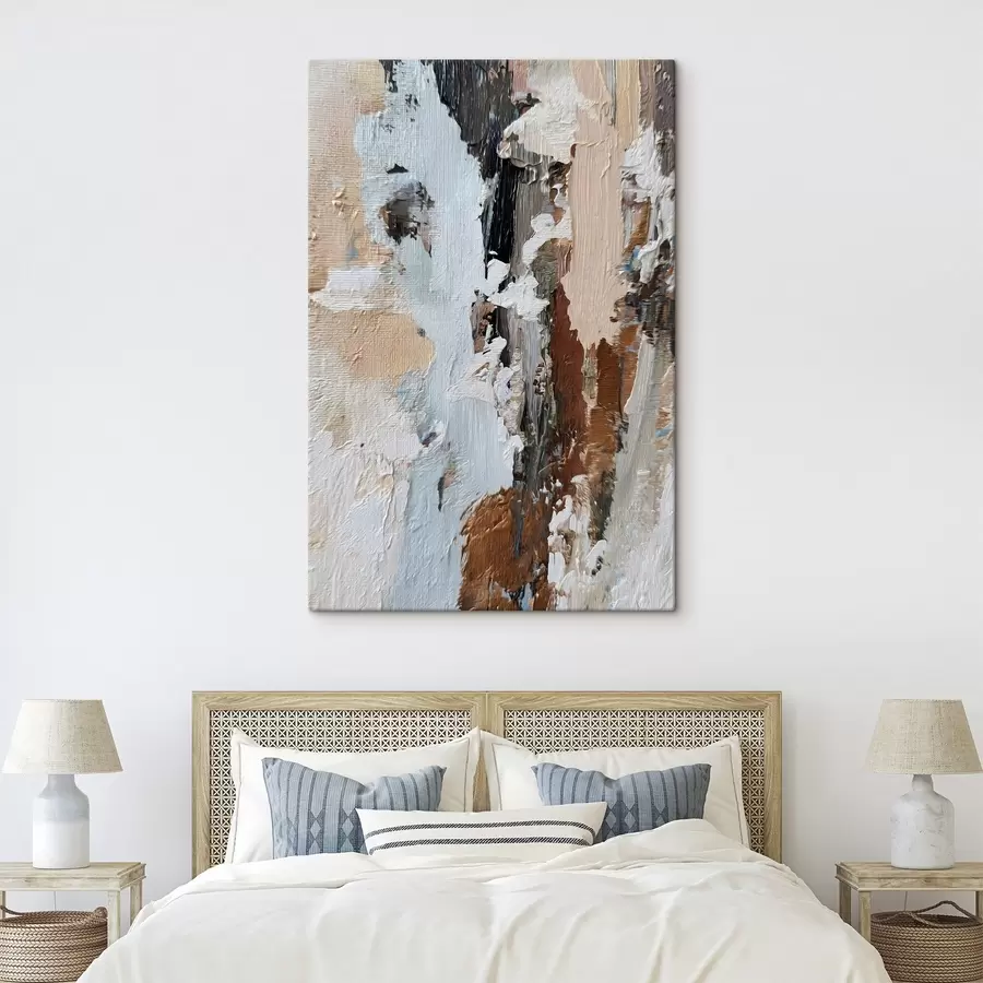 Tablouri abstracție expresivă; imitație a picturii s48783