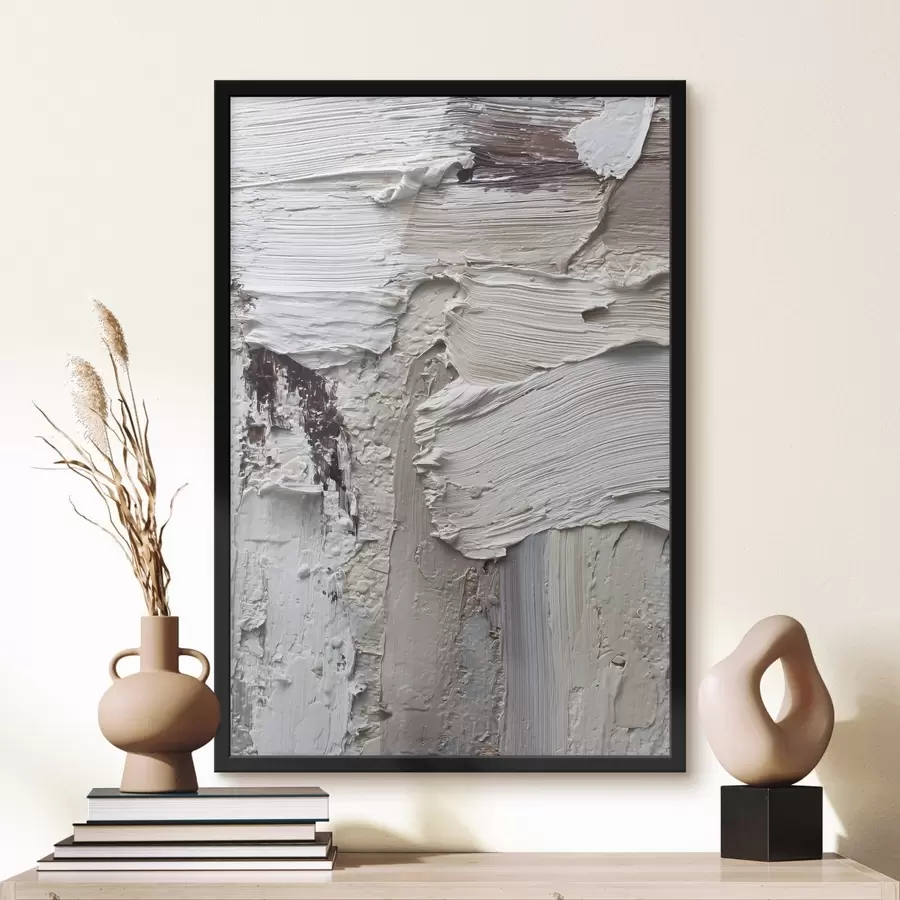 fototapet tușe abstracte, ample, în nuanțe pastelate f48780