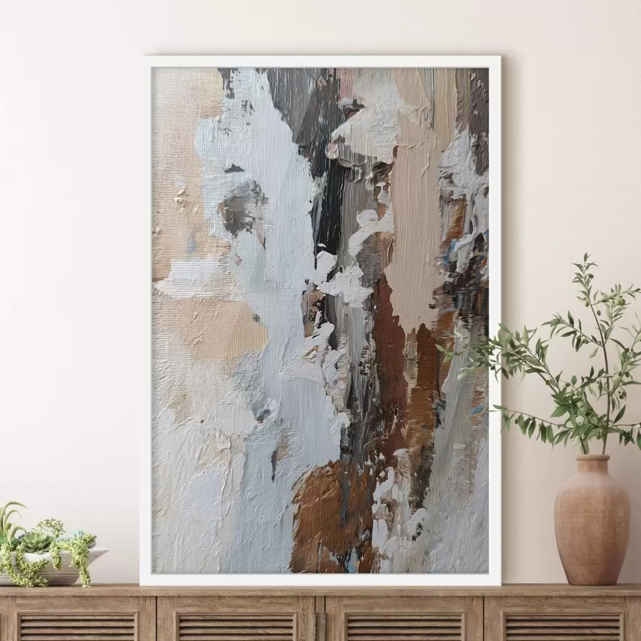 fototapet abstracție expresivă; imitație a picturii f48783