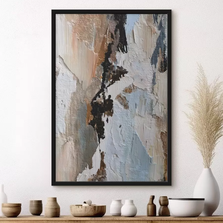 fototapet abstracție expresivă; imitație a picturii f48784