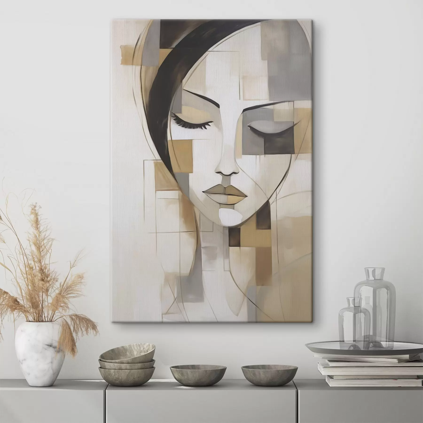 Tablouri Portret abstract s48762