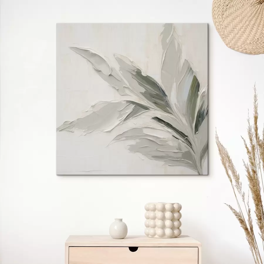 Tablouri Pictură abstractă care imită vegetația s48771