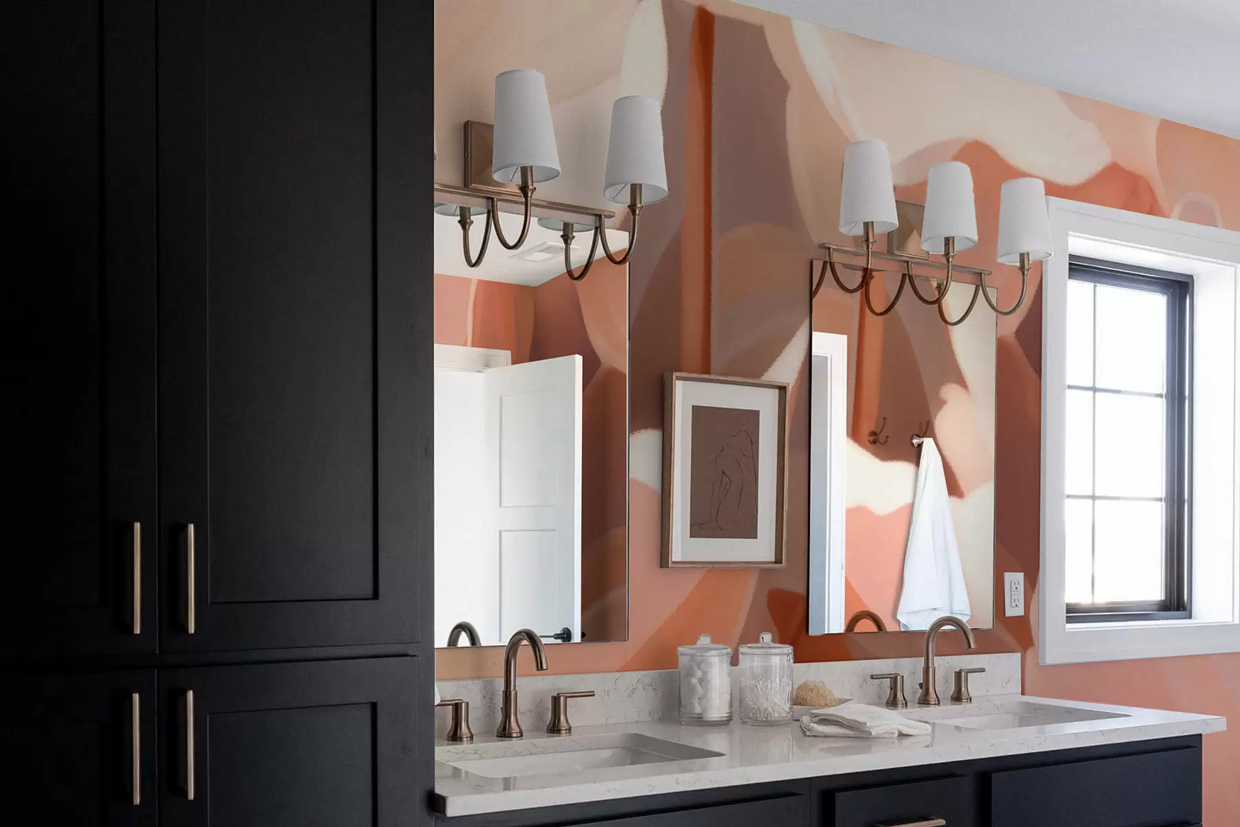 fototapet Peonii w05511