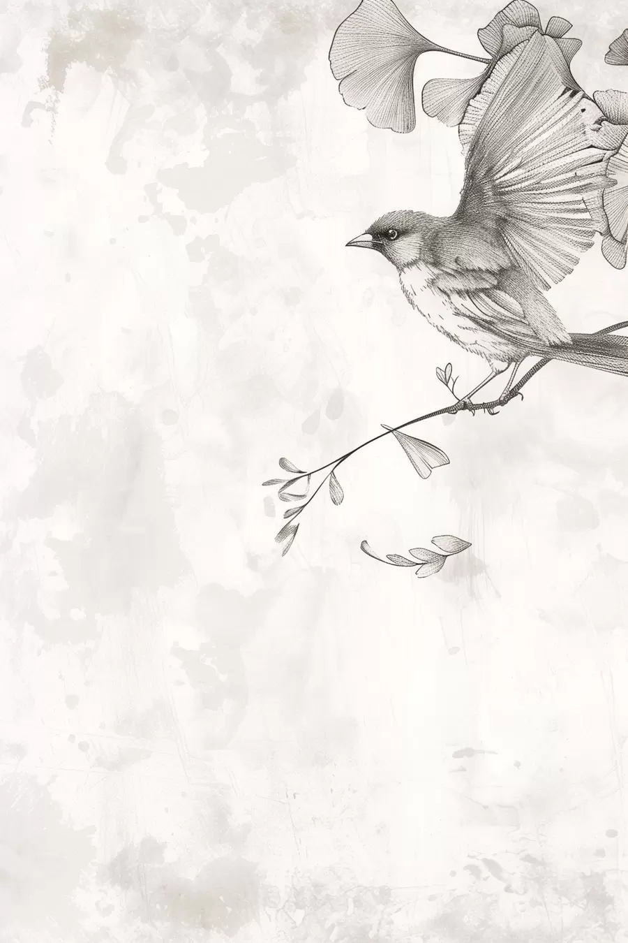 Tablouri Pasăre pe crengi s48907