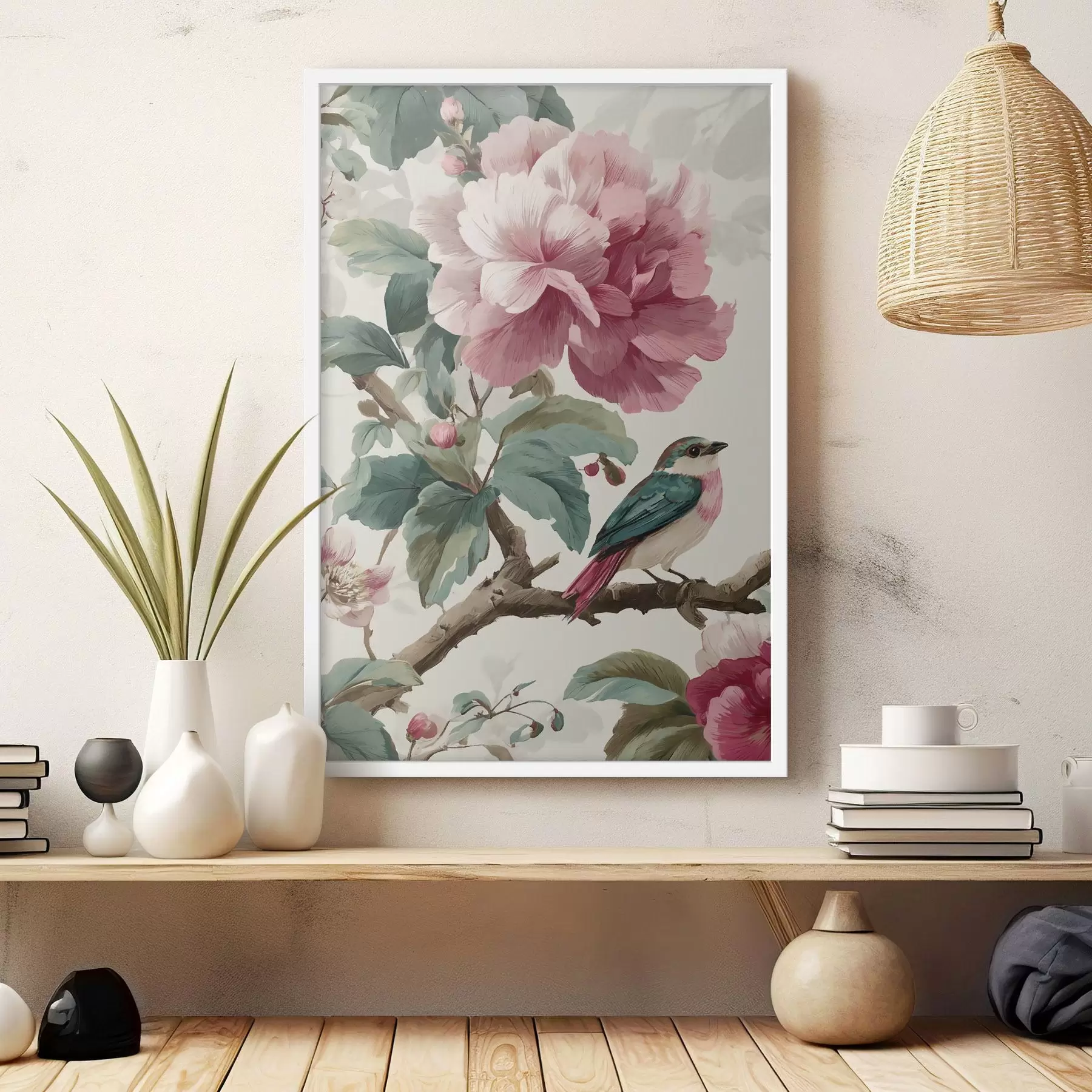 fototapet Accent roz f48914