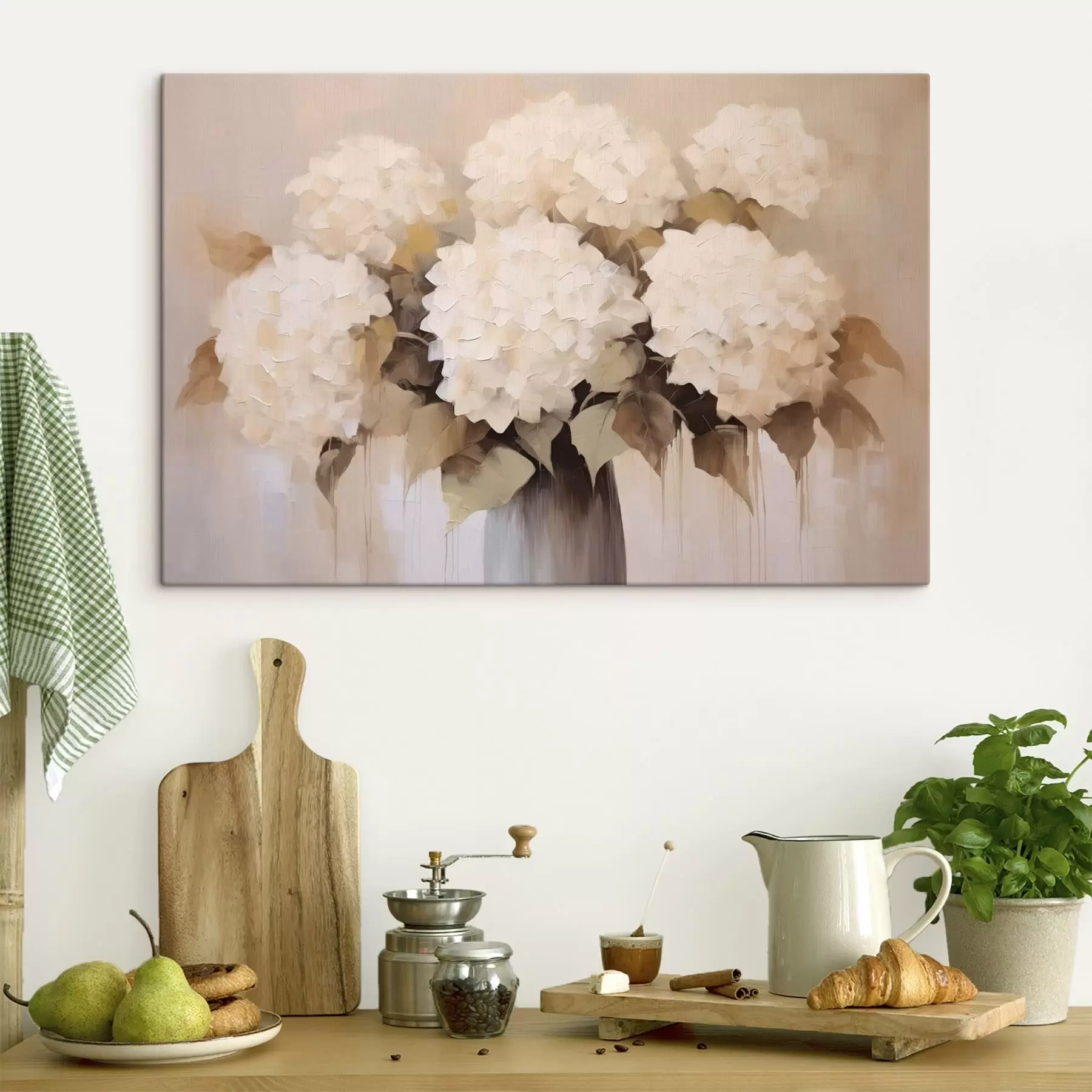 Tablouri Hortensie în stil vintage s48945