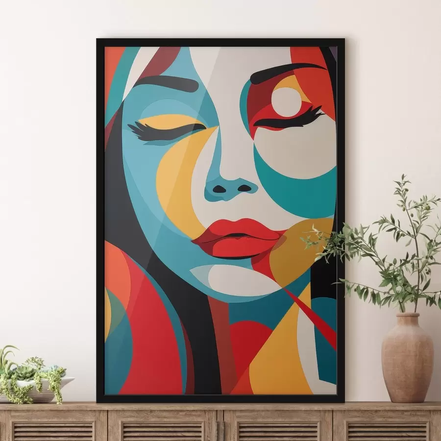 fototapet Portret abstract f48948