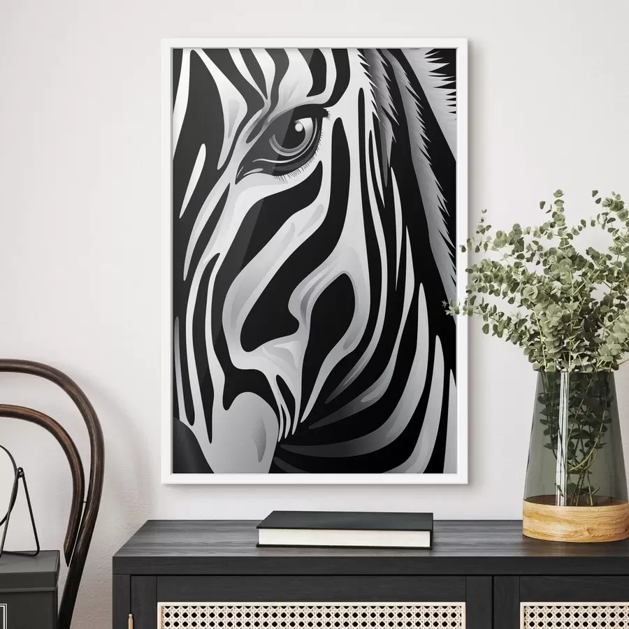 fototapet Zebra f48957