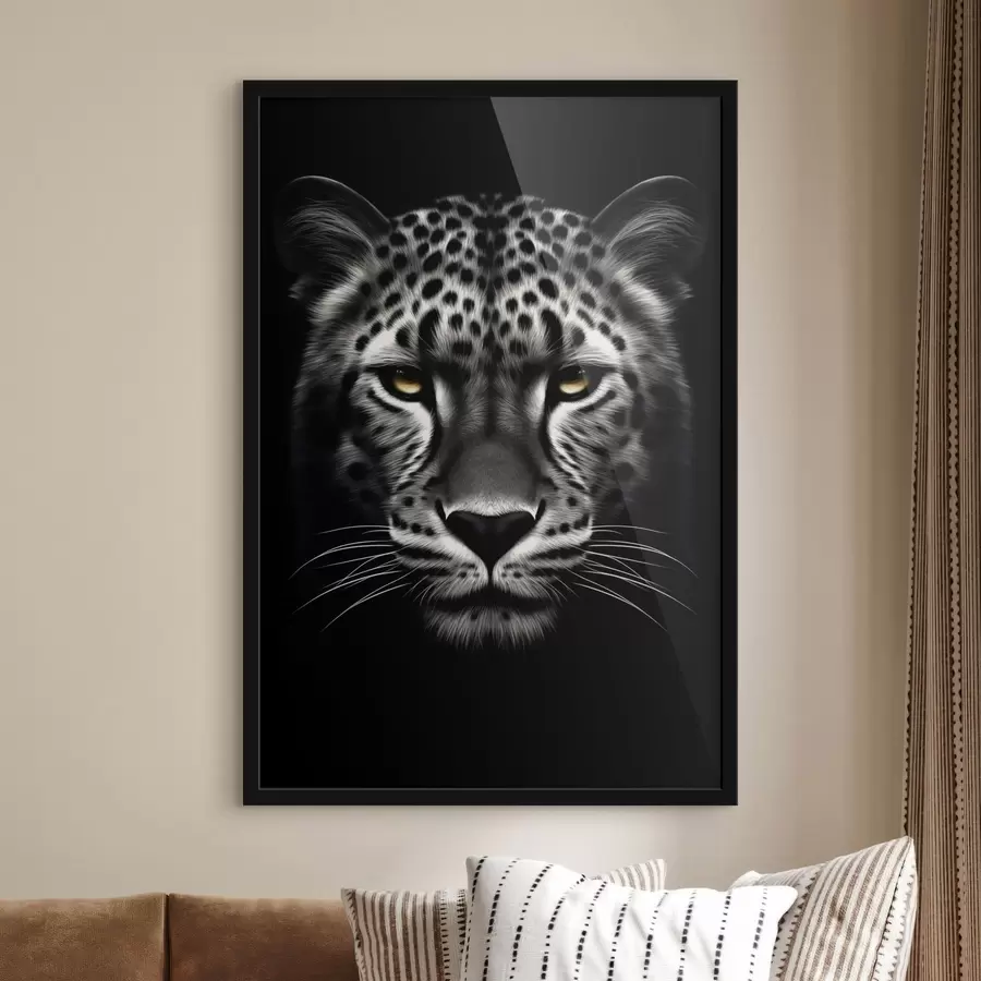 fototapet Leopard f48958