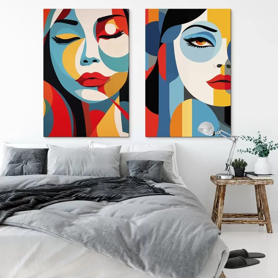 Tablouri Portrete abstracte m30402