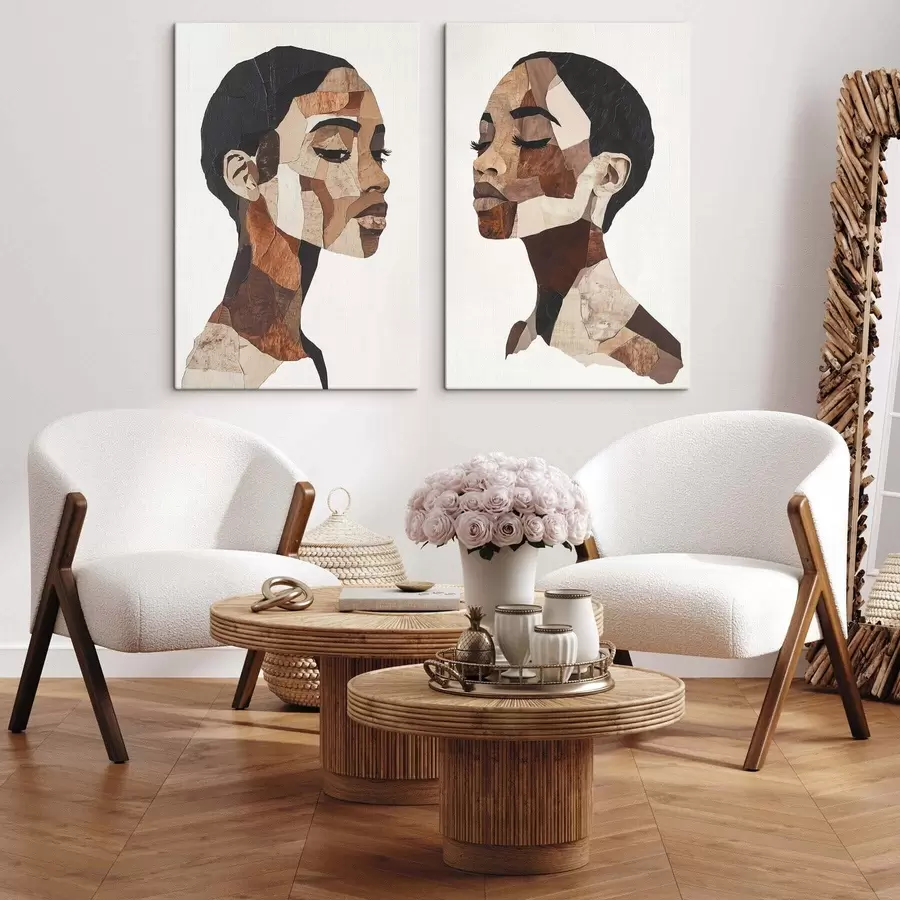 Tablouri Portret abstract al unei femei m30390