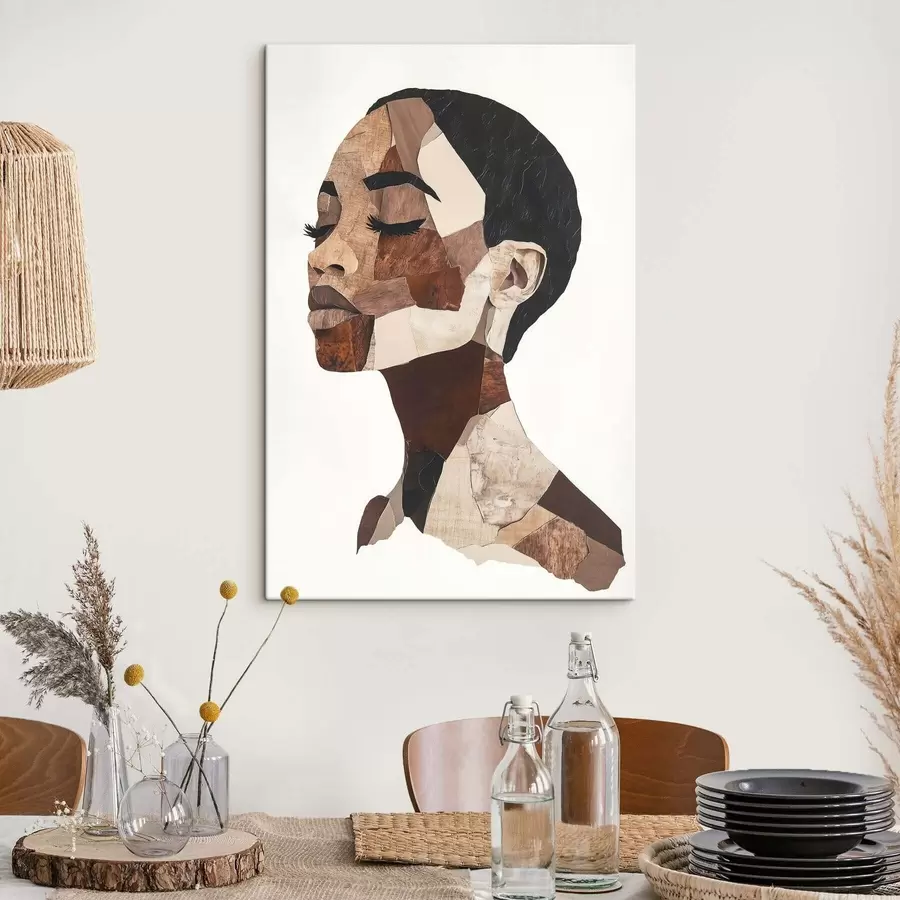 Tablouri Portret abstract al unei femei s48923