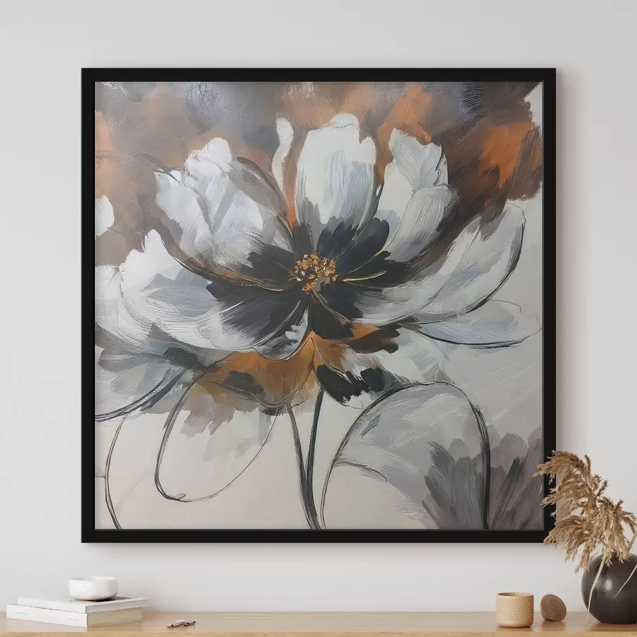 fototapet Abstracție cu o floare f48696
