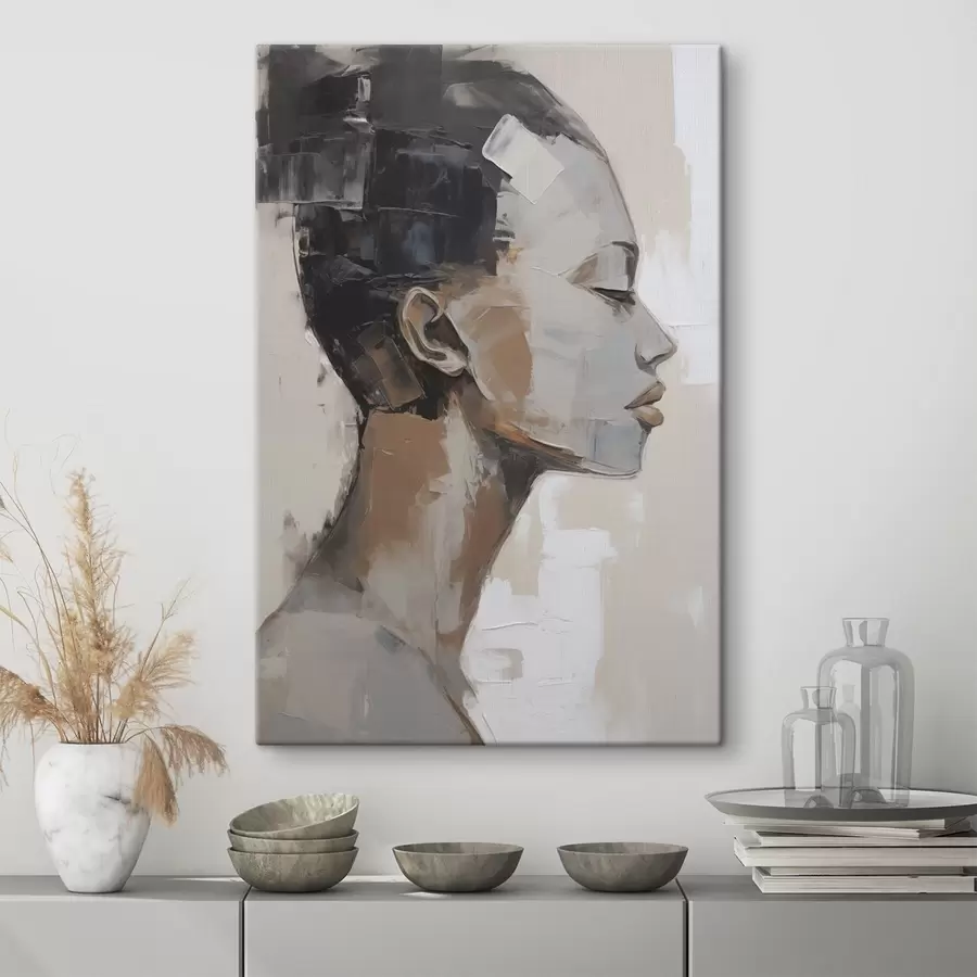 Tablouri Portret feminin în stil pictural s48975