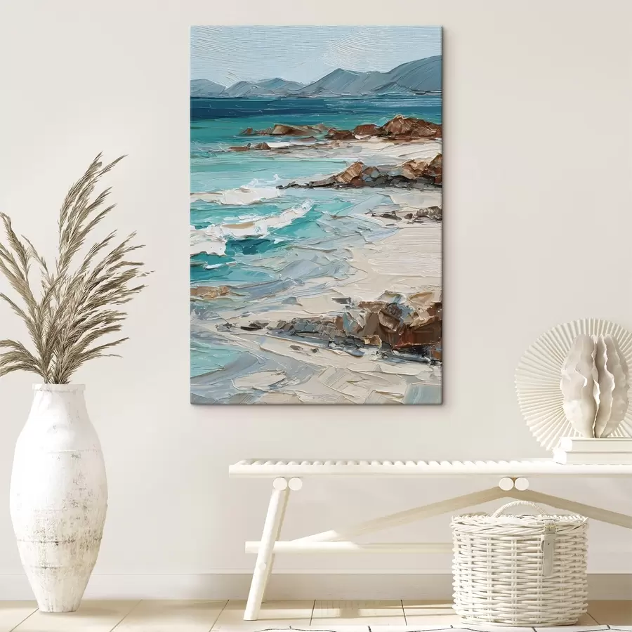 Tablouri peisaj marin cu stânci s48996