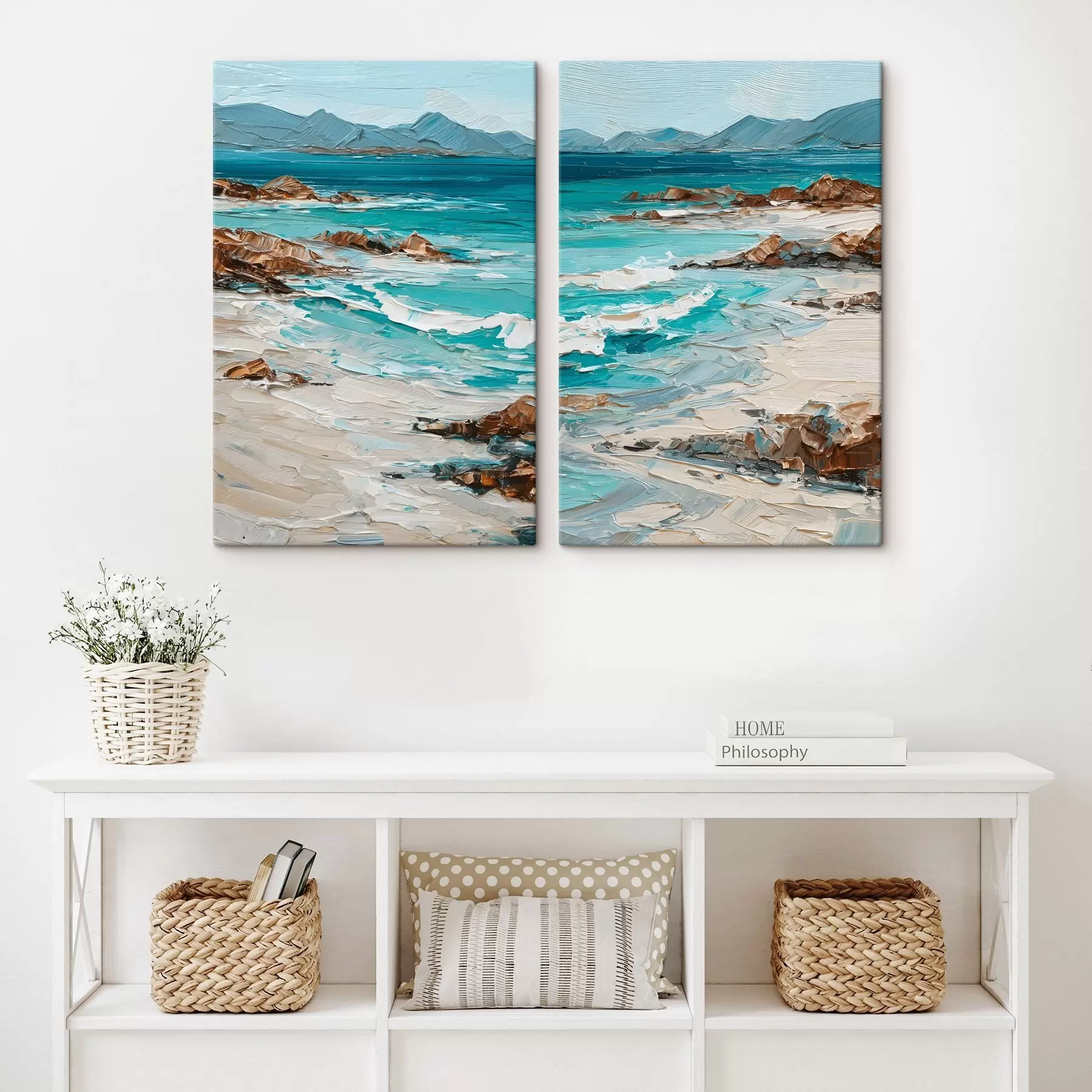 Tablouri peisaj marin cu stânci m30432