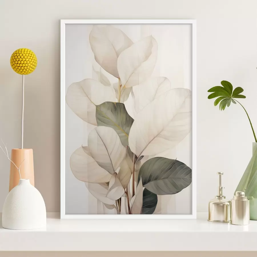 fototapet Frunze decorative de plante f49026