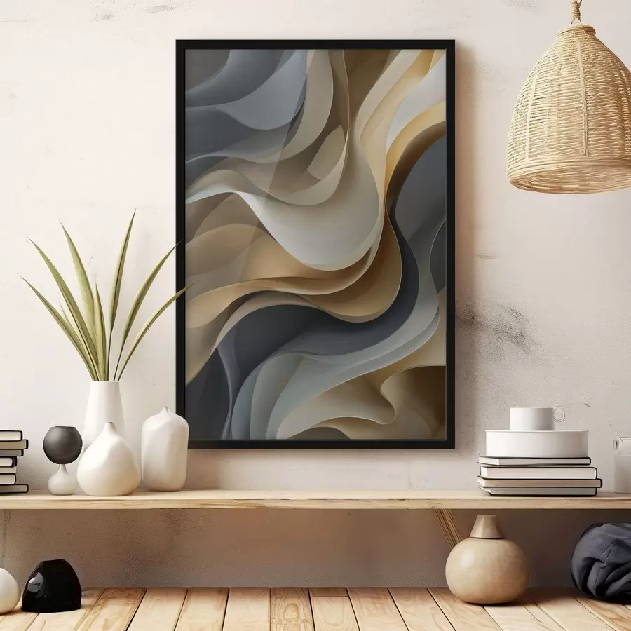 fototapet Valuri abstracte f49033