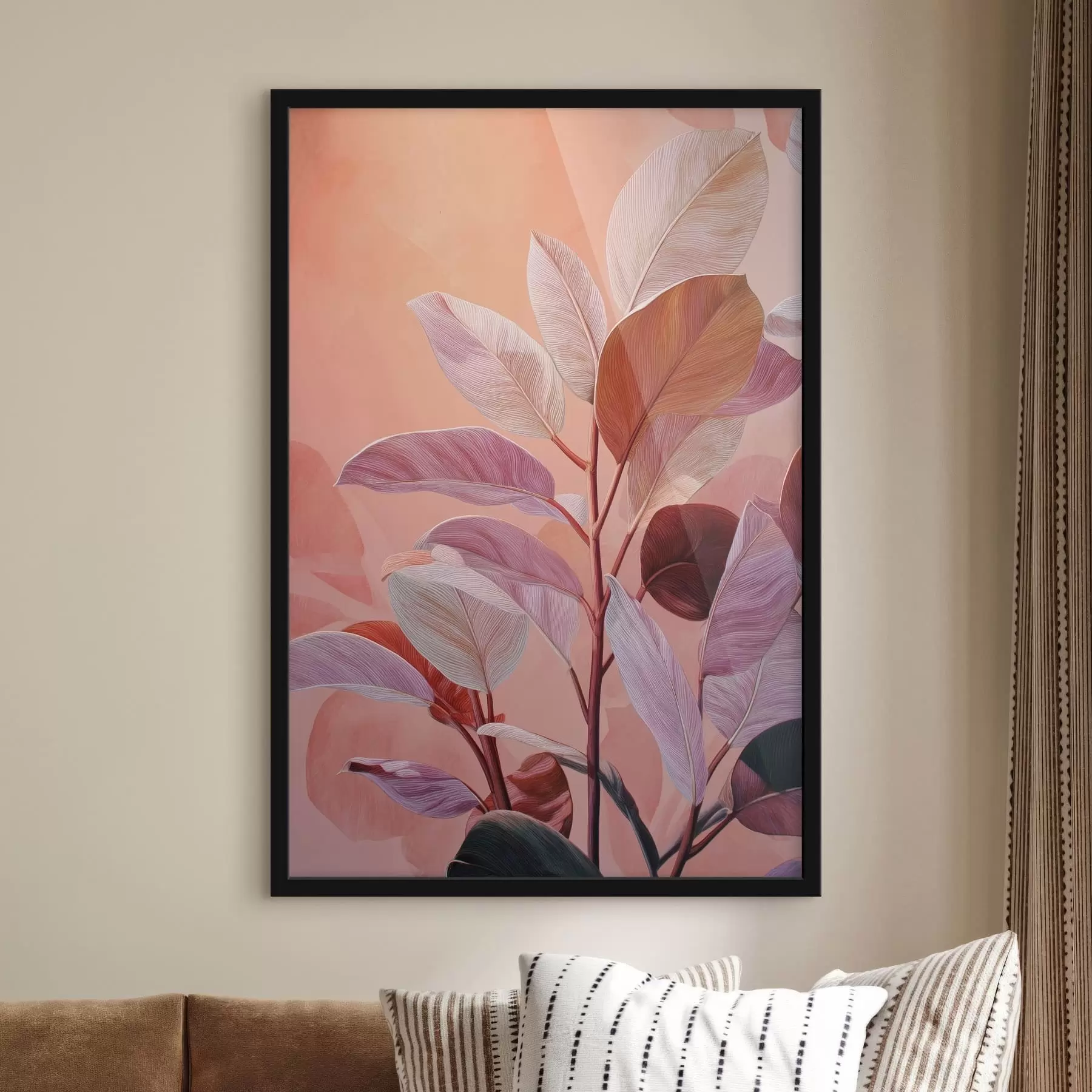 fototapet Frunze decorative f49038