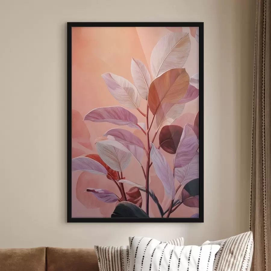 fototapet Frunze decorative f49038