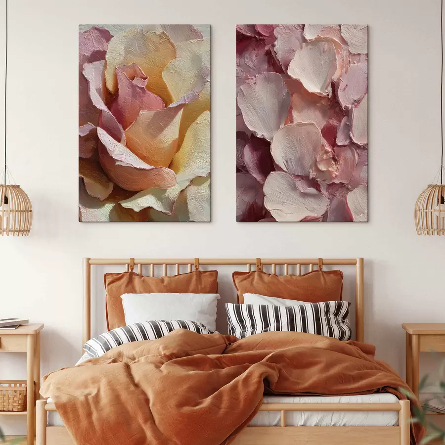 Tablouri Flori cu textură m30424