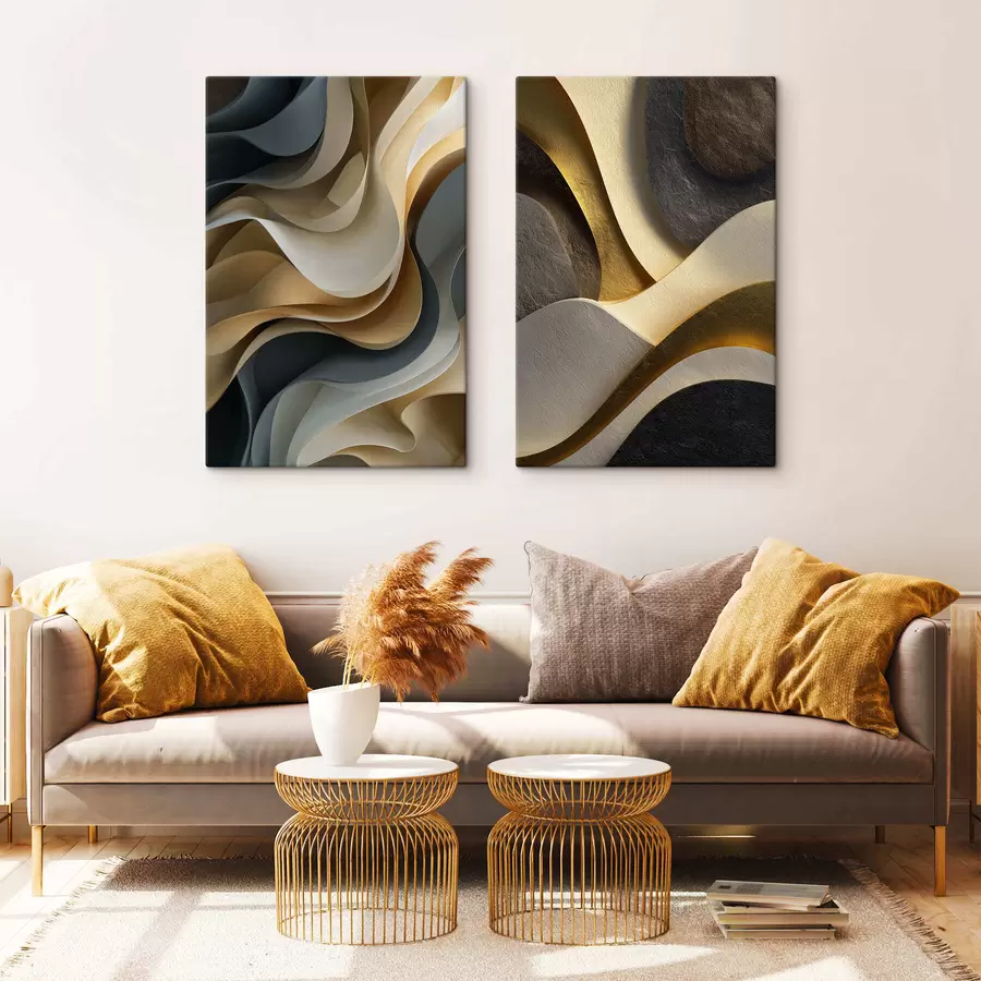 Tablouri Valuri abstracte m30425