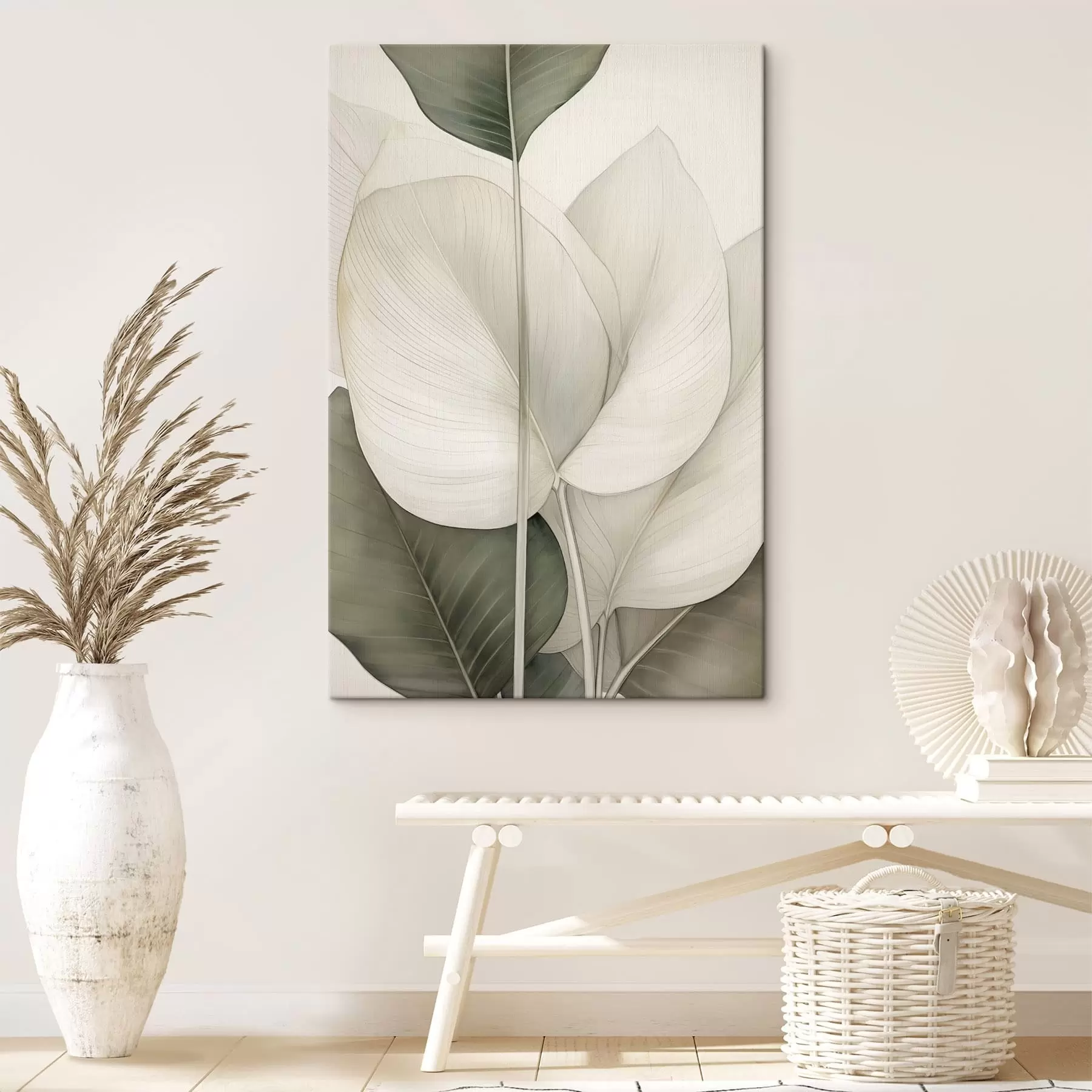 Tablouri Prim-plan cu frunze de plante s49027