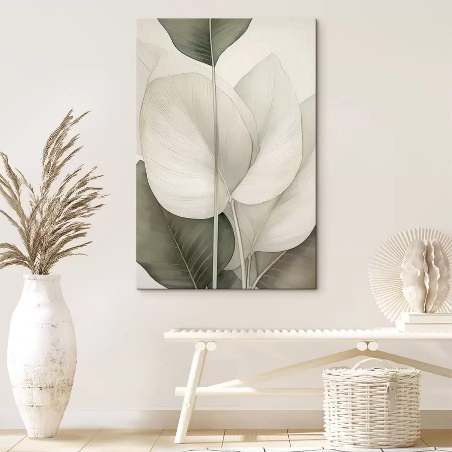 Tablouri Prim-plan cu frunze de plante s49027