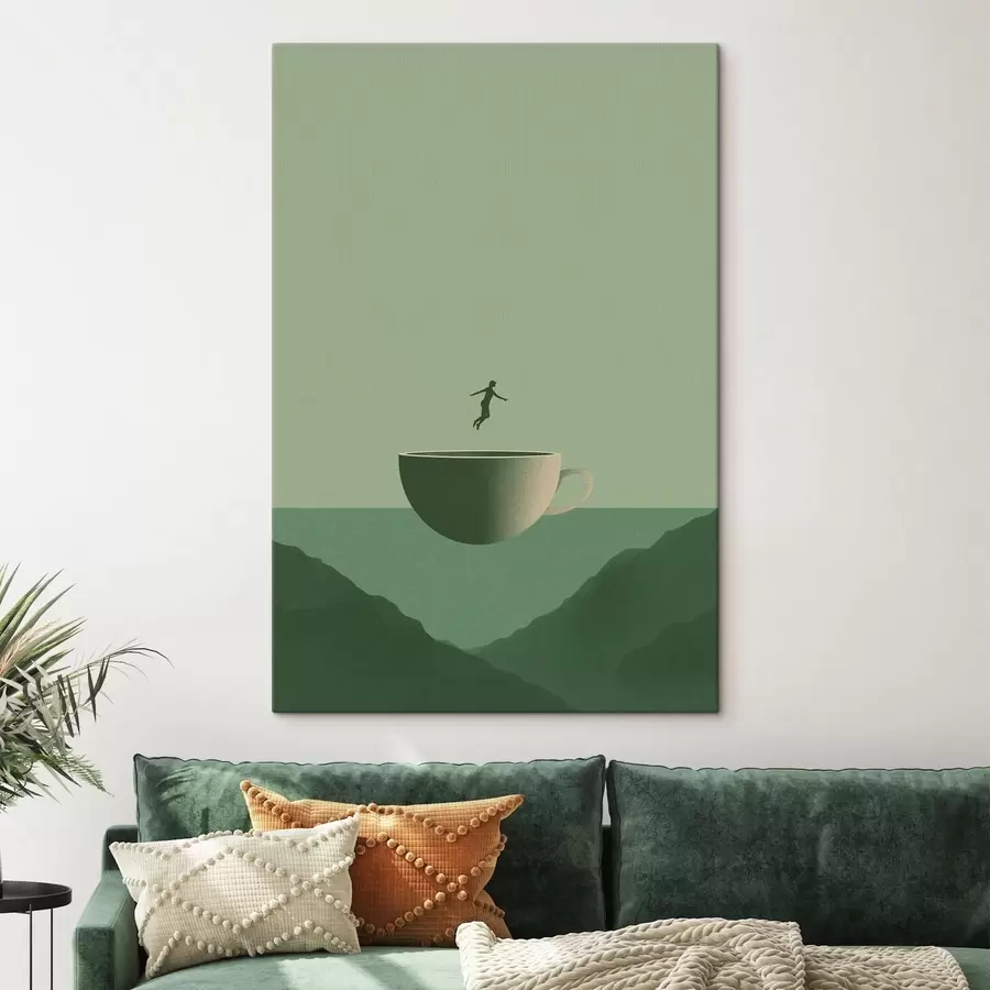 Tablouri Cupa deasupra munților s49028
