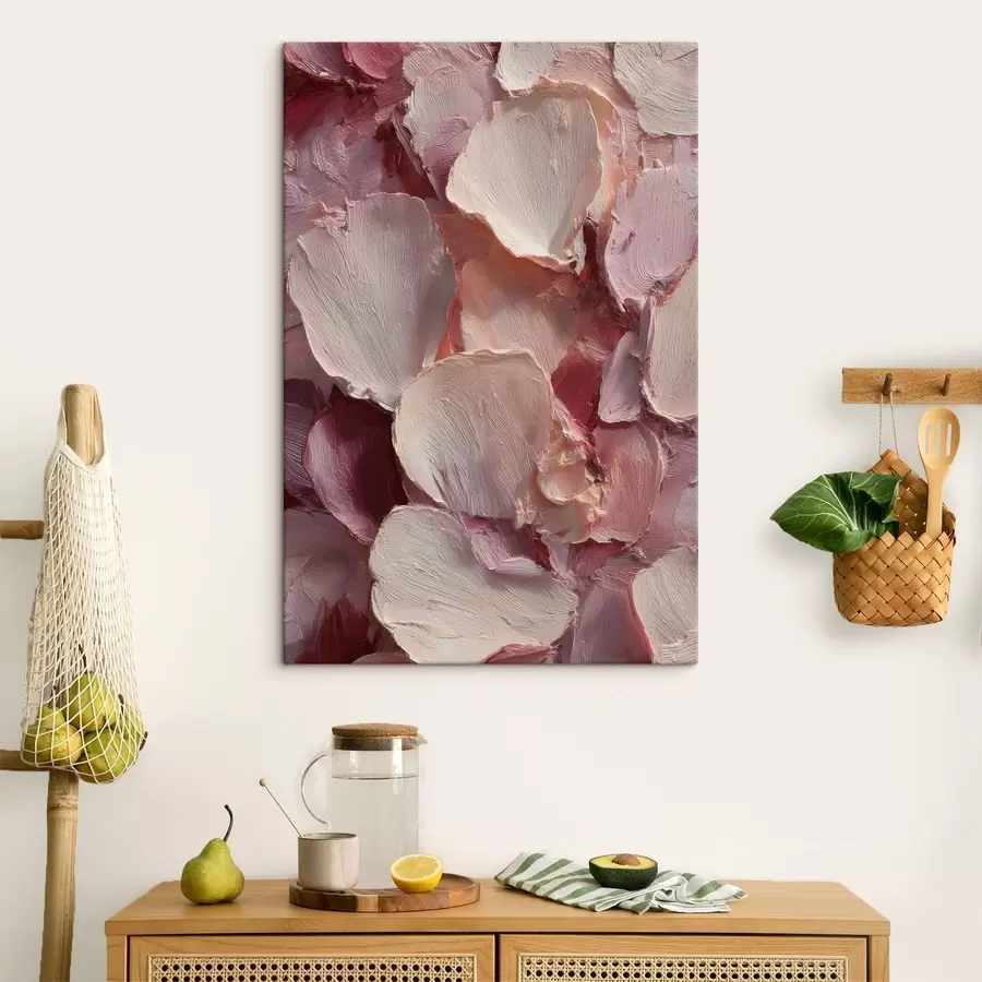 Tablouri Textură „Petale de vopsea” s49031