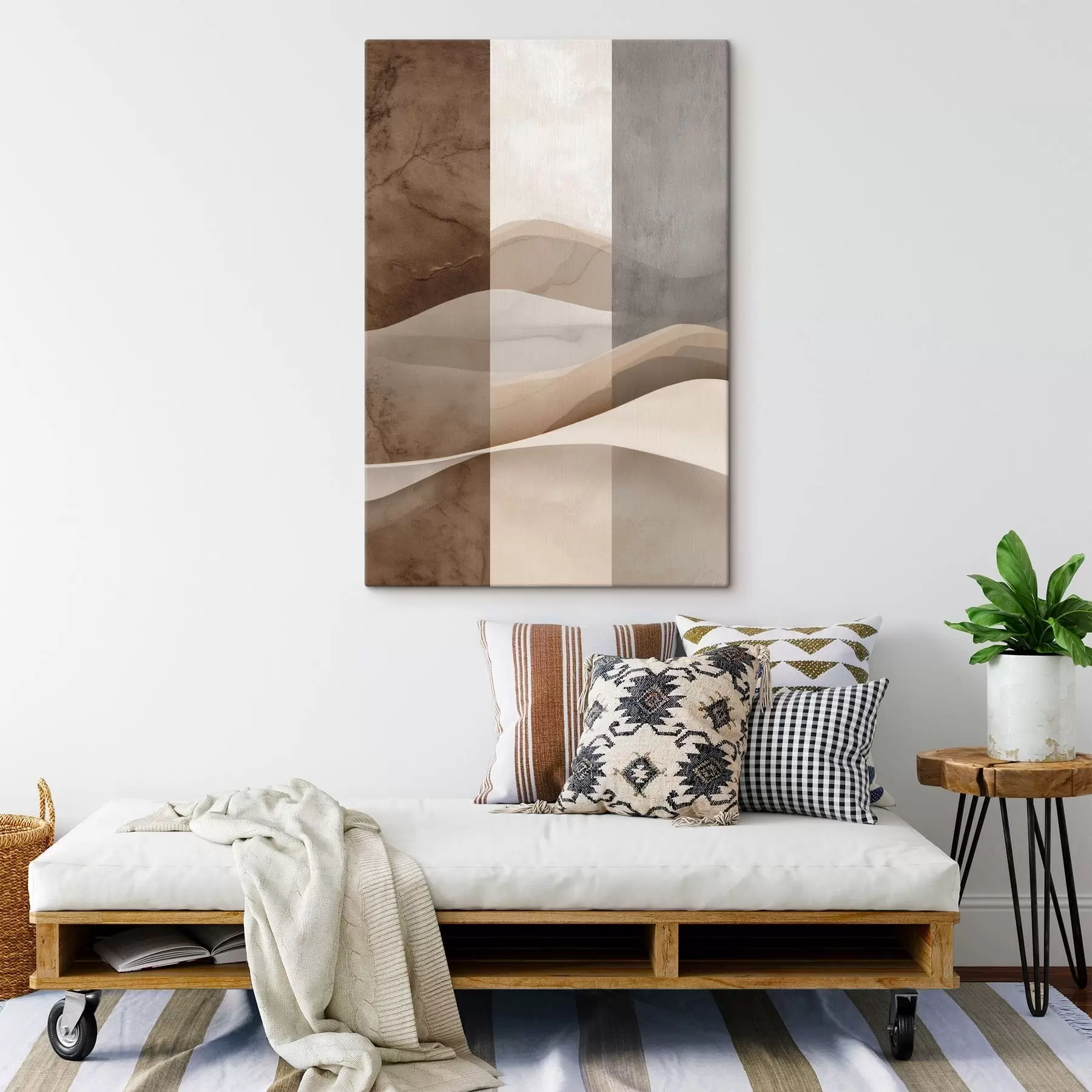 Tablouri Straturi abstracte de nisip s49040