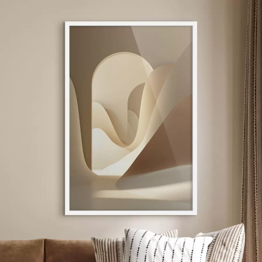 fototapet Peisaj abstract arhitectural f49043