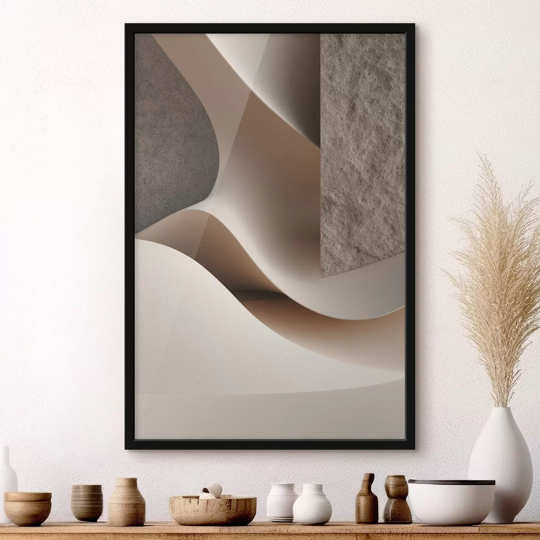 fototapet Flux de nisip texturat f49044