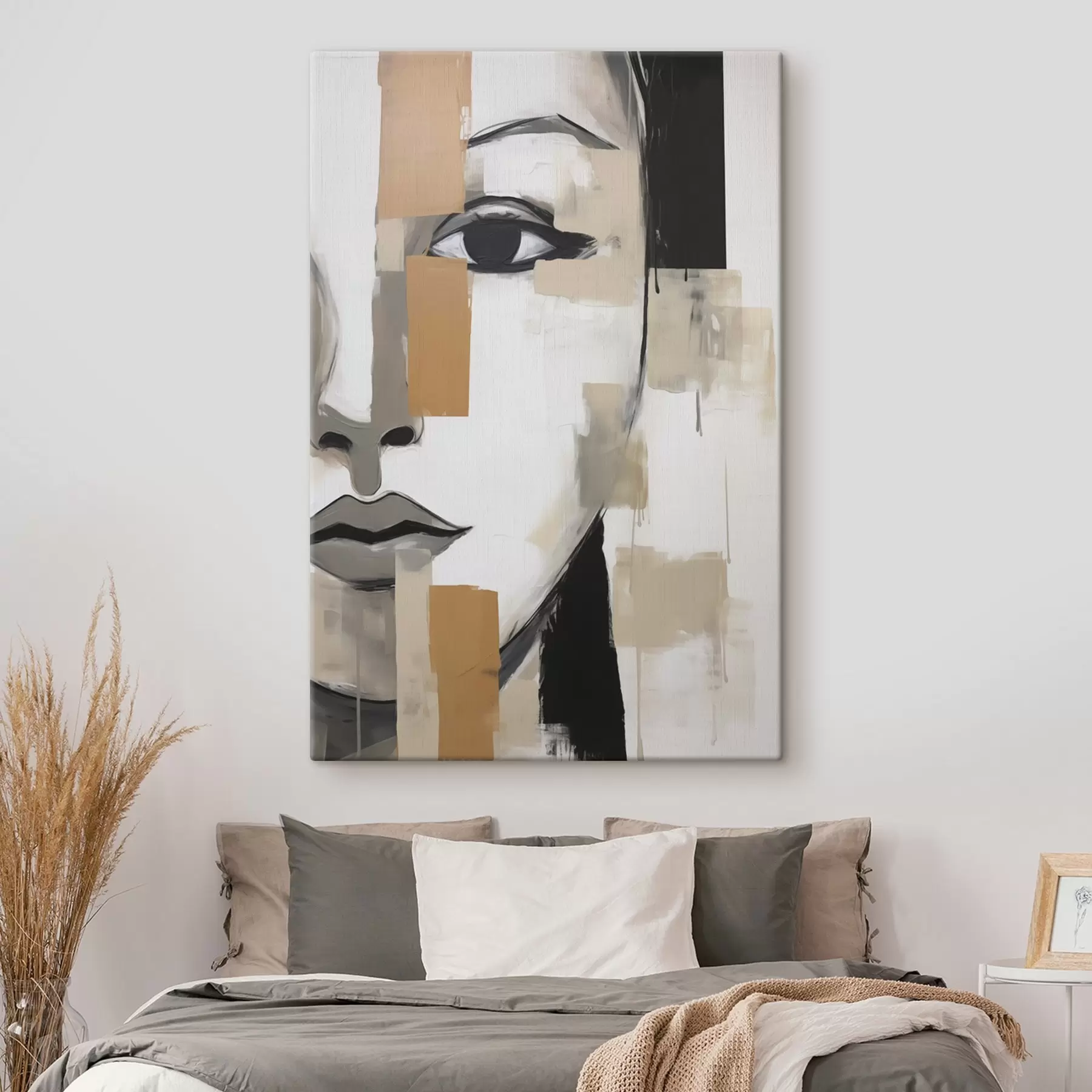 Tablouri Portret feminin stilizat, în stil pictural s49054
