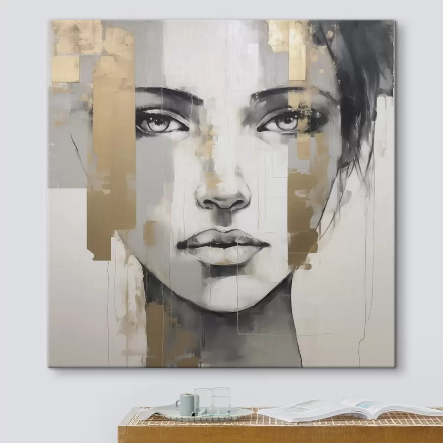 Tablouri Portret feminin în stil pictural s49055