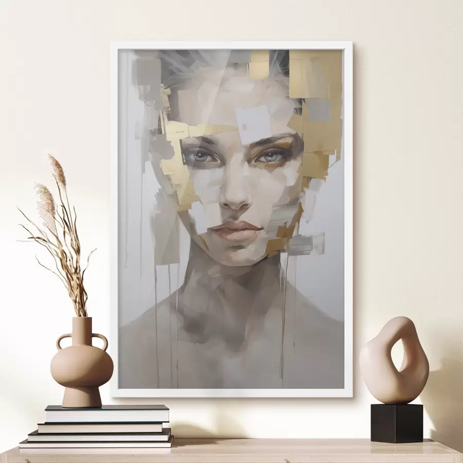 fototapet Portret abstract modern f49046