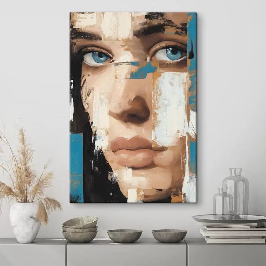 Tablouri Portret abstract de femeie s49098