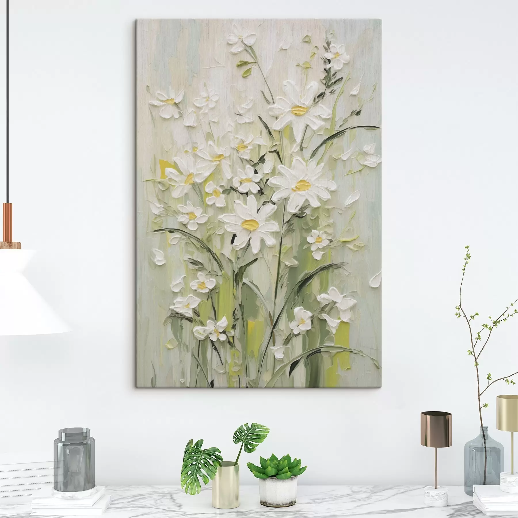 Tablouri Daisies pictura imitație s49068