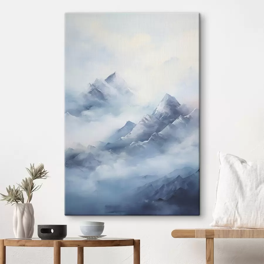 Tablouri Imitarea peisajului montan de pictură s49069