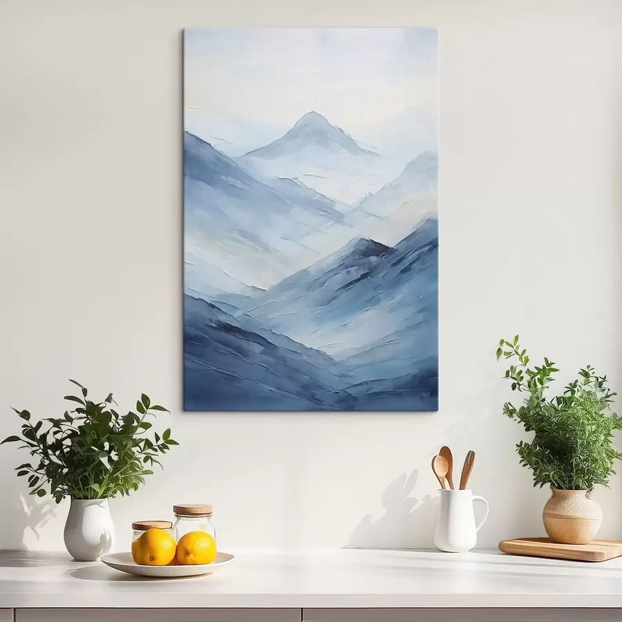 Tablouri Pictura de imitație a munților s49070