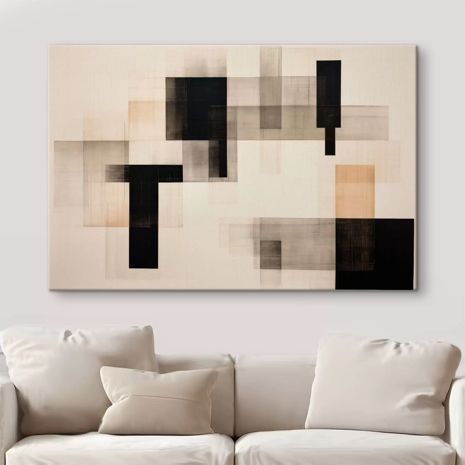 Tablouri Compoziție abstractă din forme dreptunghiulare s49221