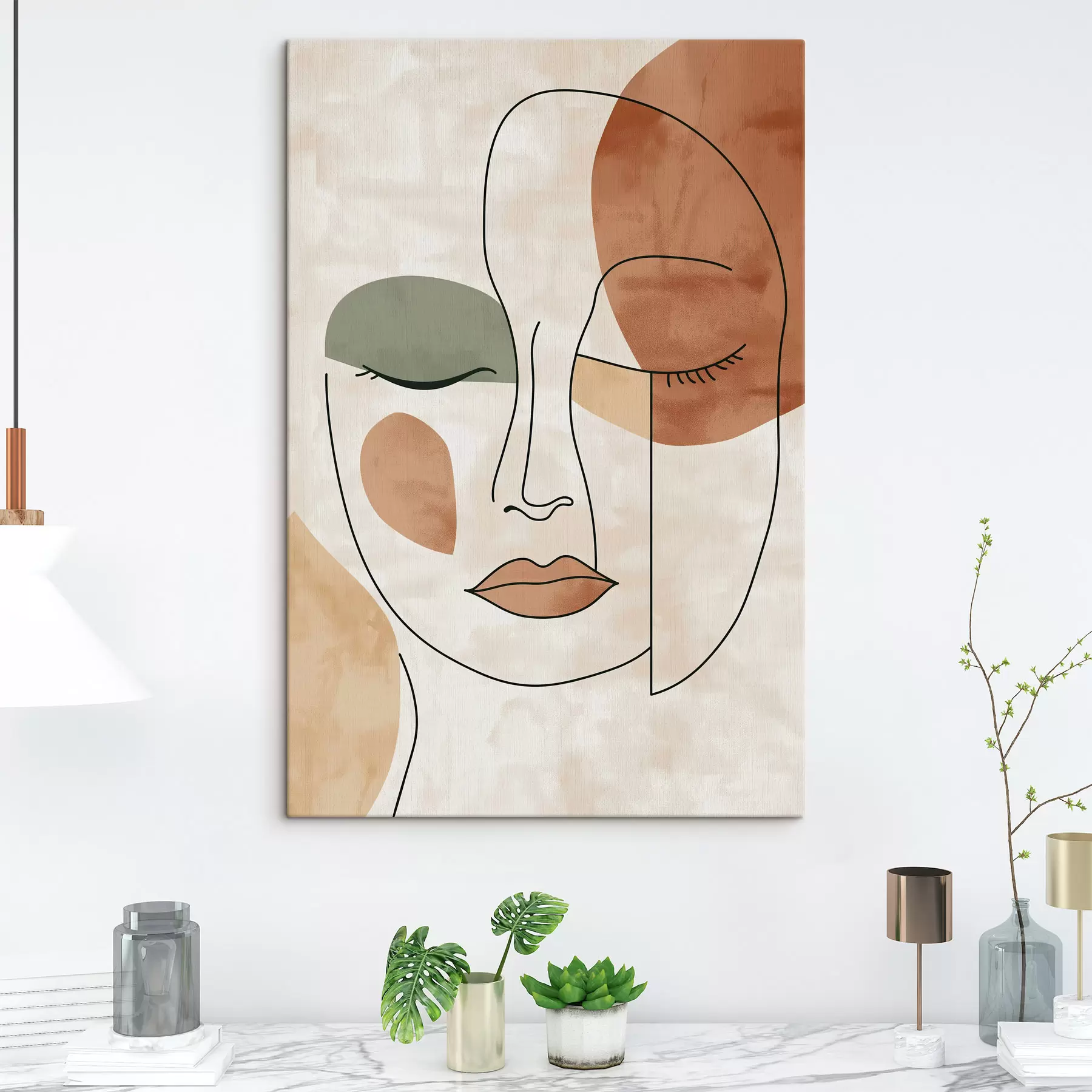 Tablouri Față abstractă s49265